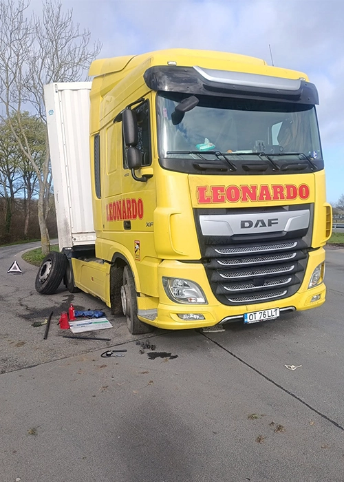 Vulcanizare mobila pentru camioane si semiremorci oriunde in Europa